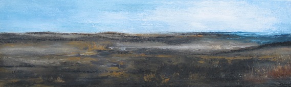 duinen(acryl op doek 30 op 100 cm)