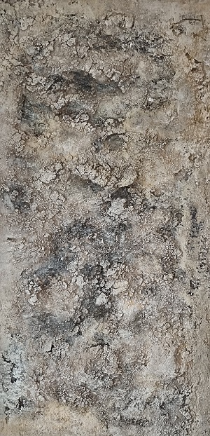 structure art mixed media (60 op 120 cm)